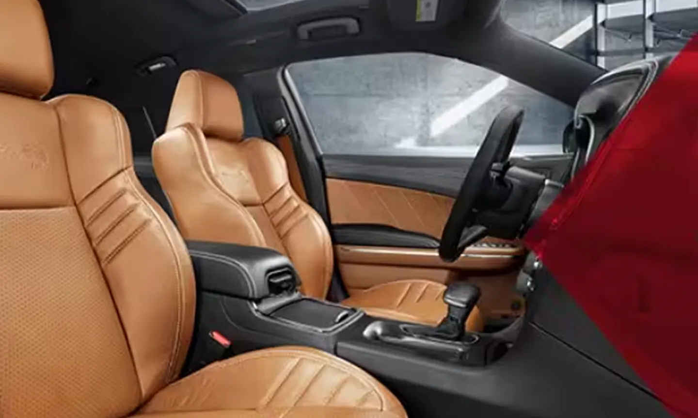 luksusowe wnetrze dodge charger