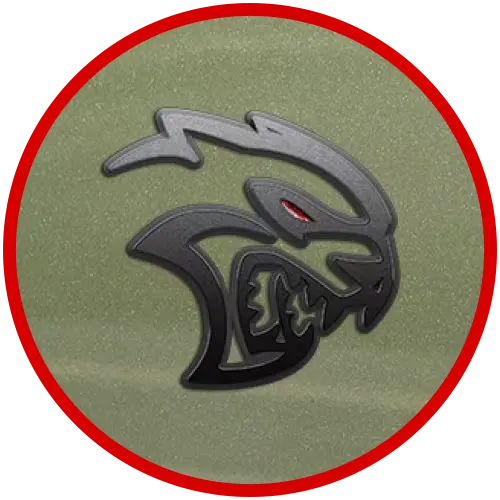 midnight metallic badge