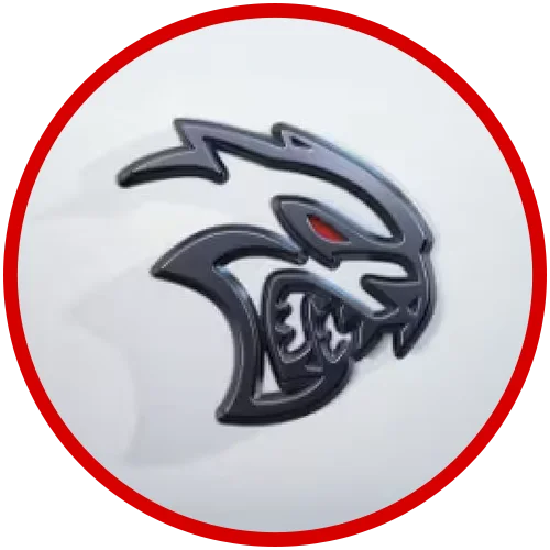 srt® hellcat redeye and srt super stock badges