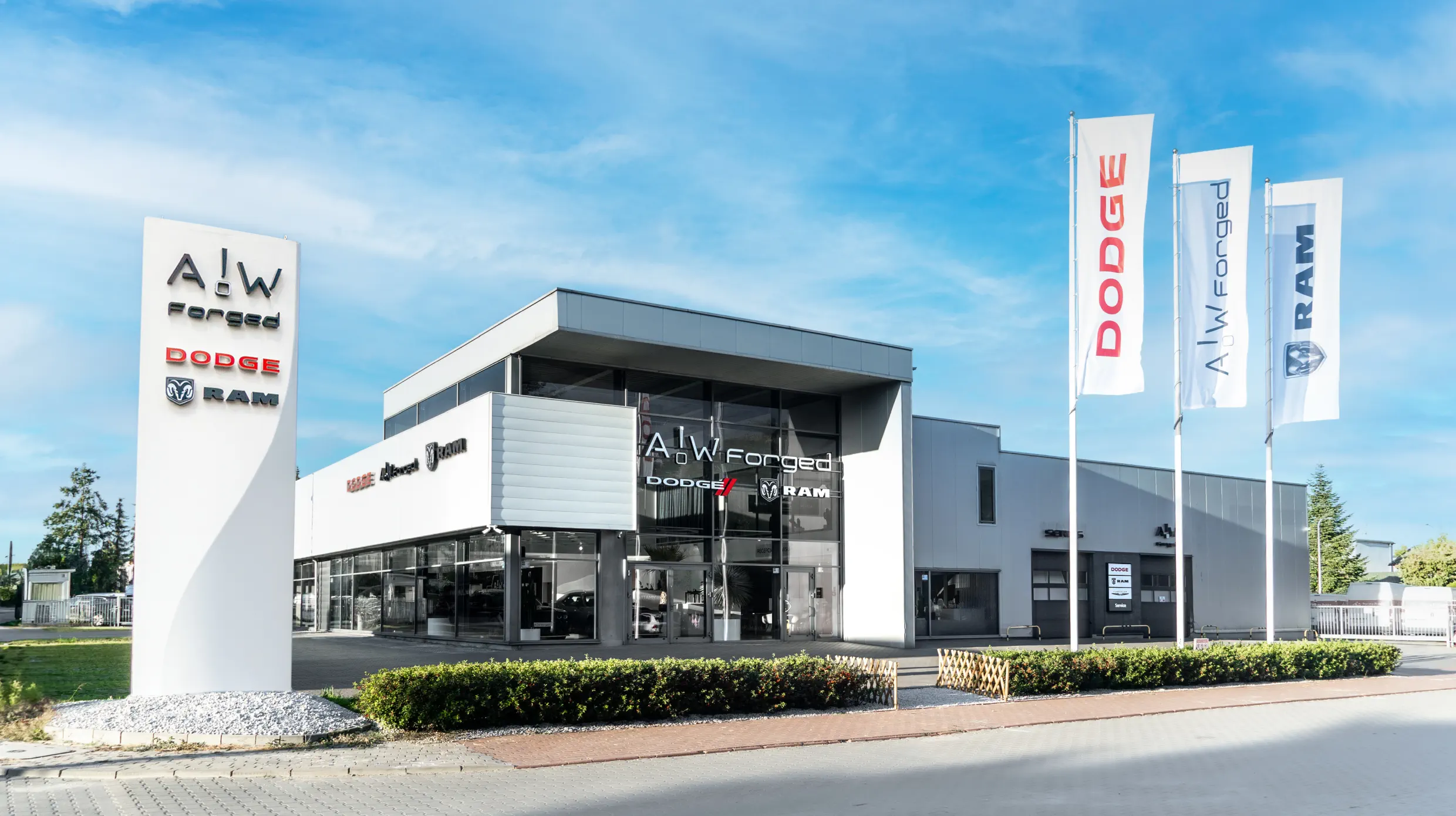 salon a!w forged Poznań, Świerczewo, ul. nizinna 21, autoryzowany dealer i serwis, dodge & RAM